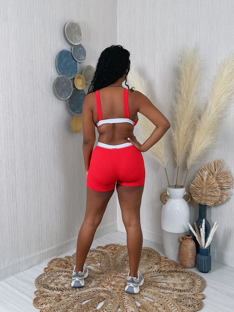 FIRE RED MATCHING SET