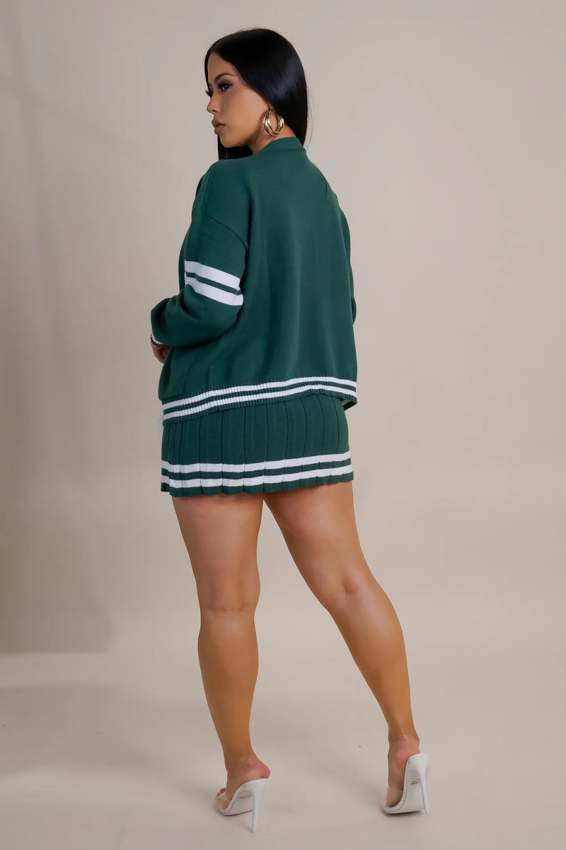 College girl skirt set