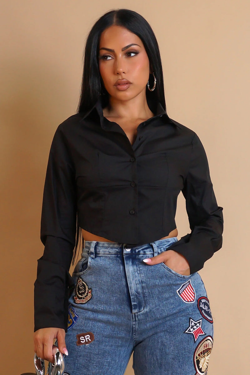 Suited for you Crop Top