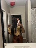 Snatched Leather Jeans