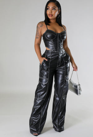 Cute Like JT Leather Set