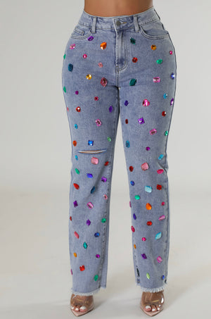 Bejeweled Jeans