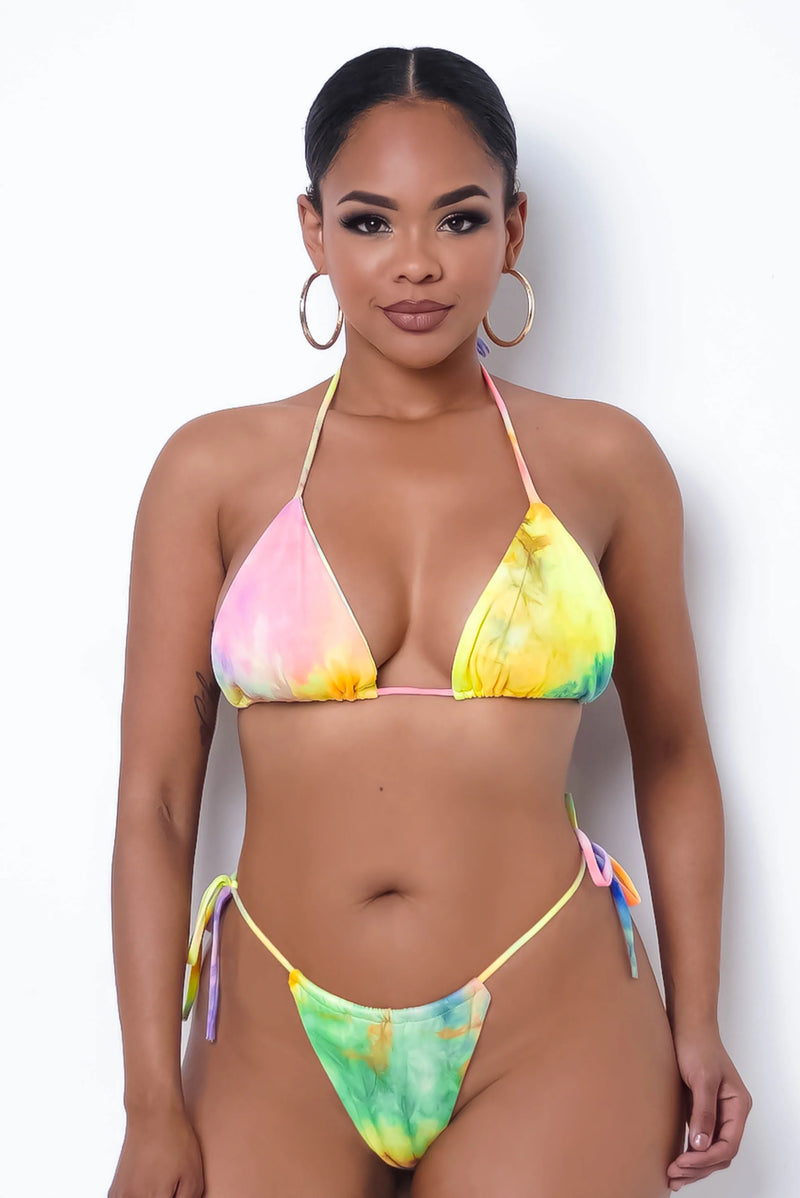 Swirl Me Around Bikini Set